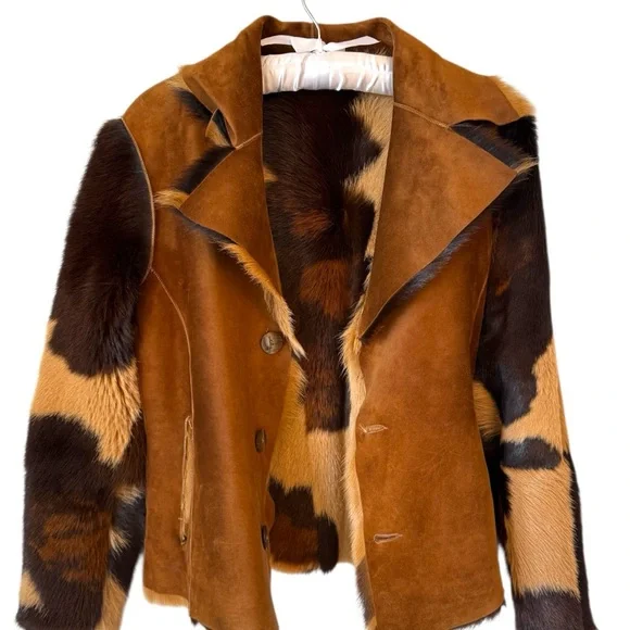 100% Sheepskin Reversible Jacket Medium - Picture 7 of 12